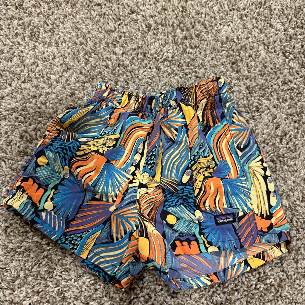 Patagonia Vibrant Pattern Swim Trunks